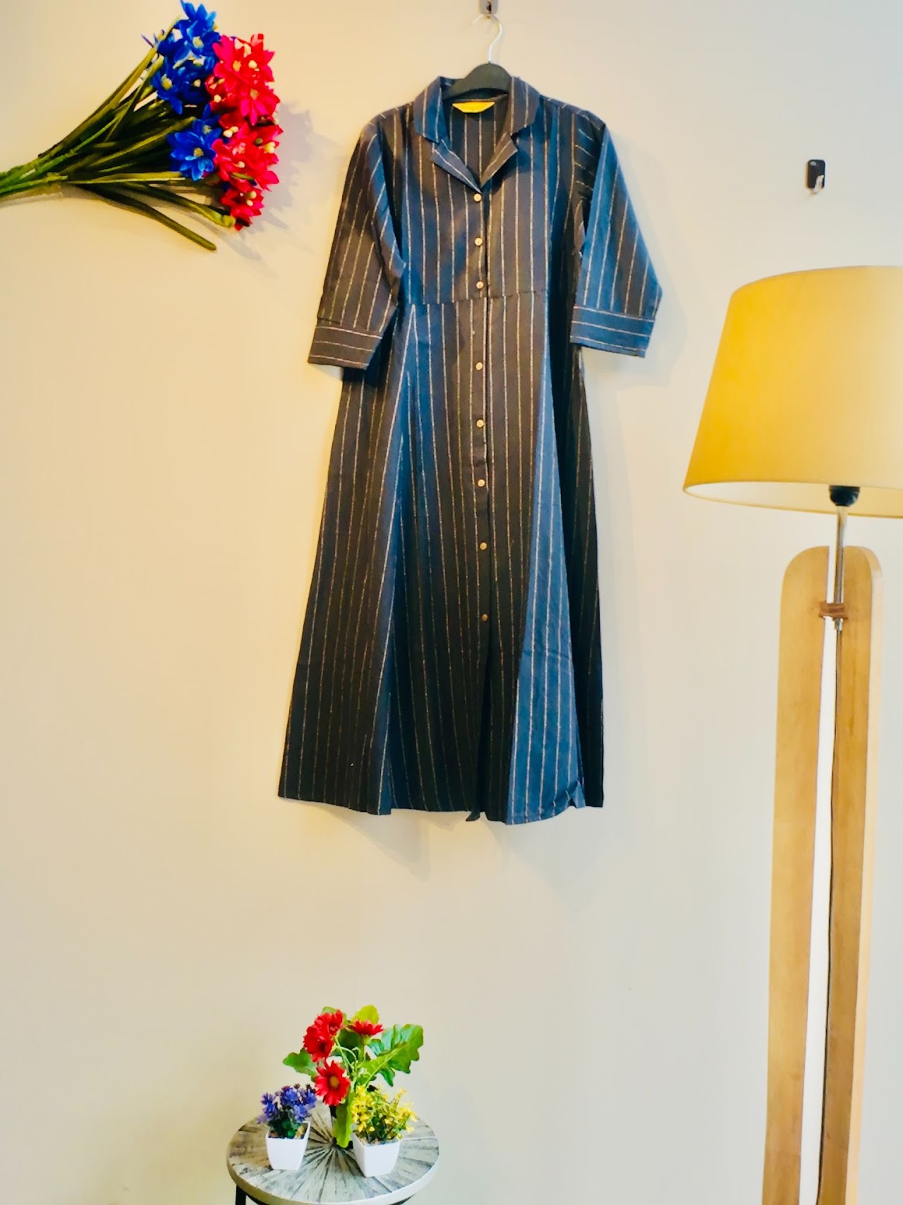 Classic Pleated Summer Dress